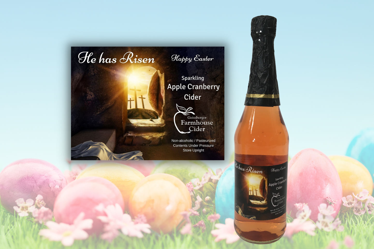Easter - Sparkling Apple Cranberry Cider