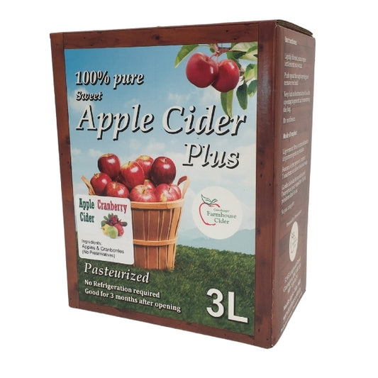 Apple Cranberry Cider - 3 & 5 Litre (Bag-in-Box)