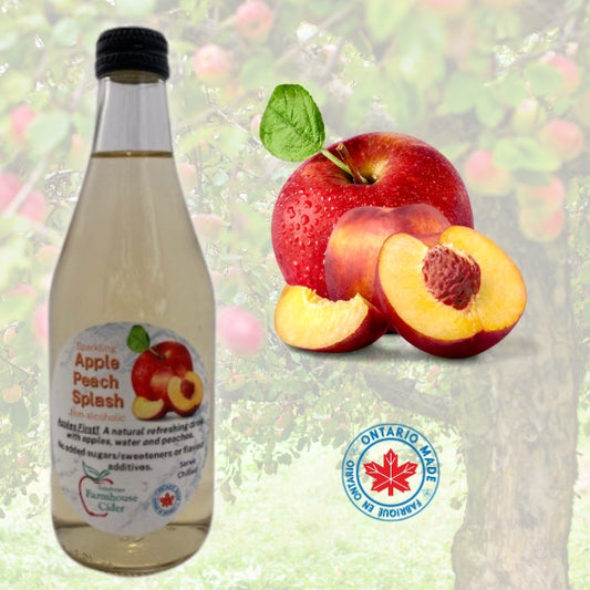 Apple Peach Cider Splash -355ml