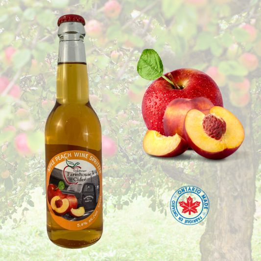 Apple Peach Wine Spritzer -330ml