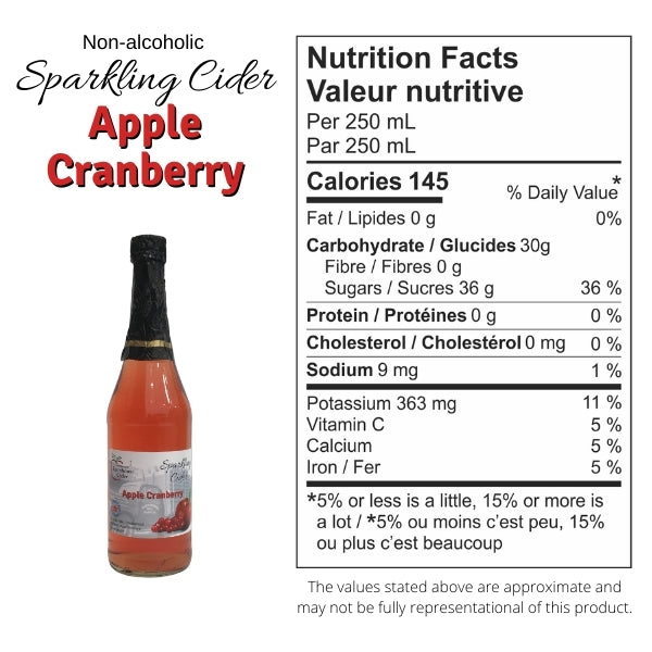 Sparkling Apple Cranberry Cider