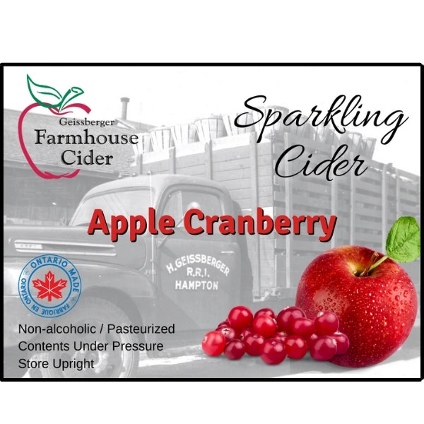 Sparkling Apple Cranberry Cider