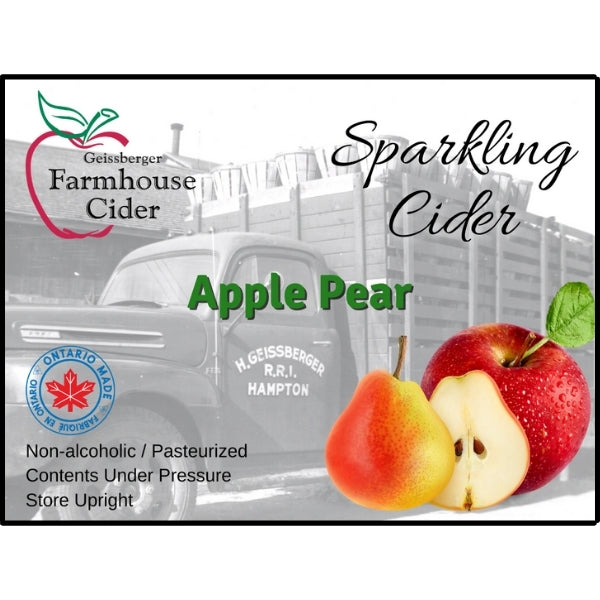 Sparkling Apple Pear Cider